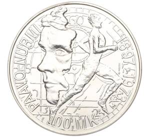 100 марок 1997 года Финляндия «100 лет со дня рождения Пааво Нурми» — Фото №1