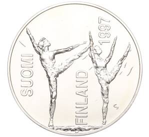 100 марок 1997 года Финляндия «100 лет со дня рождения Пааво Нурми» — Фото №2