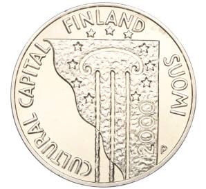 100 марок 2000 года Финляндия «450 лет Хельсинки» — Фото №1