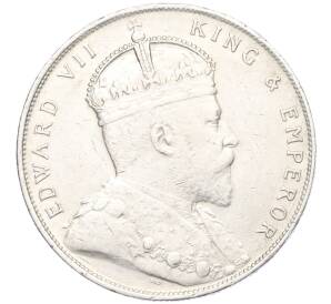 1 доллар 1907 года Стрейтс Сетлментс — Фото №2