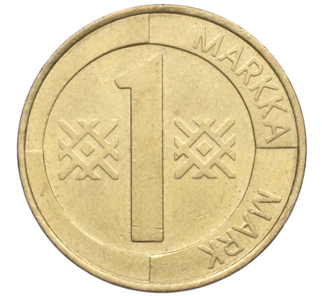 Монета 1 марка 1996 года Финляндия (Артикул K11-124750)