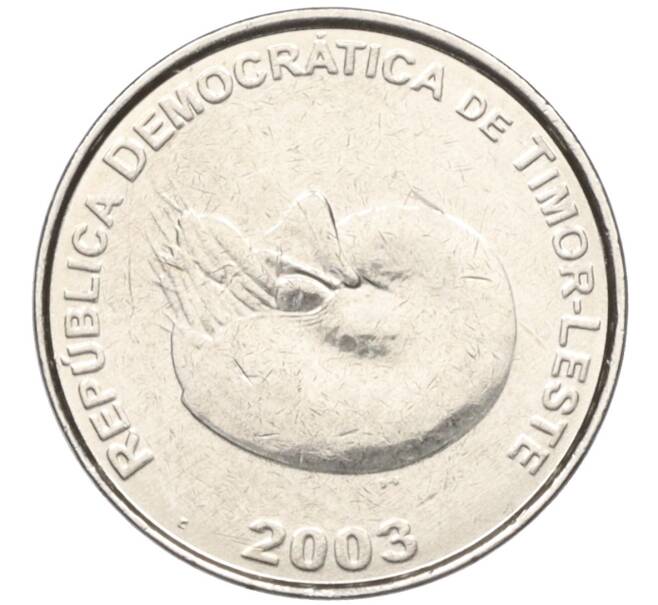 Монета 1 сентаво 2003 года Восточный Тимор (Артикул K11-124782)