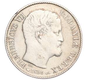16 скиллингов 1856 года Дания — Фото №2