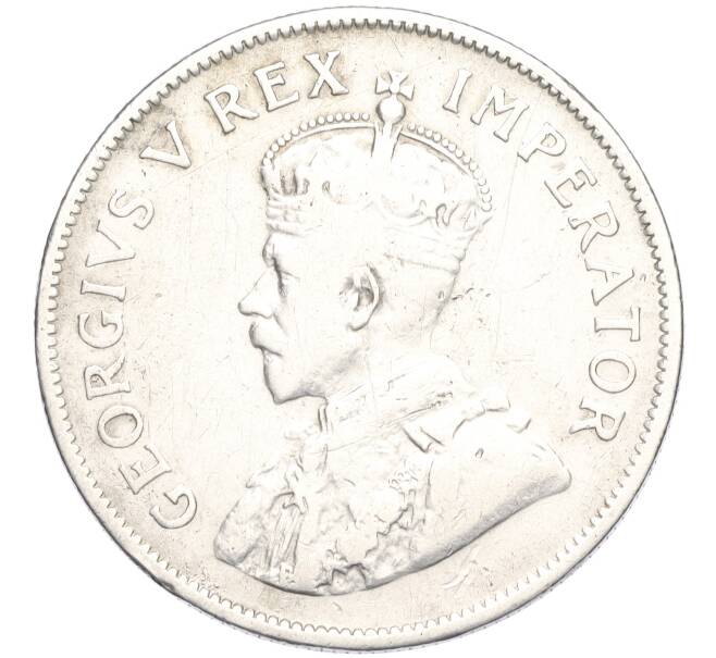 Монета 2 1/2 шиллинга 1935 года Британская Южная Африка (Артикул K27-85320)