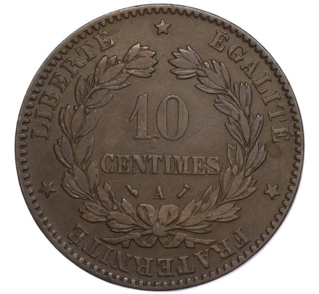 Монета 10 сантимов 1896 года Франция (Артикул K27-85337)