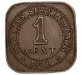 Монета 1 центов 1920 года Стрейтс Сетлметс (Артикул: K27-85342) — Фото №1
