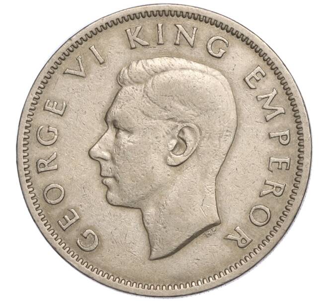 Монета 1 флорин 1947 года Новая Зеландия (Артикул K27-85348)