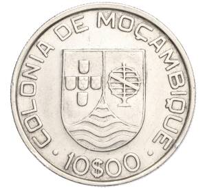 10 эскудо 1936 года Португальский Мозамбик