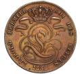 Монета 5 сантимов 1856 года Бельгия (Артикул K27-85360)
