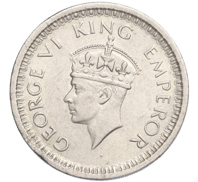 Монета 1 рупия 1944 года Британская Индия (Артикул K27-85361)