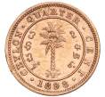 Монета 1/4 цента 1898 года Британский Цейлон (Артикул K27-85367)