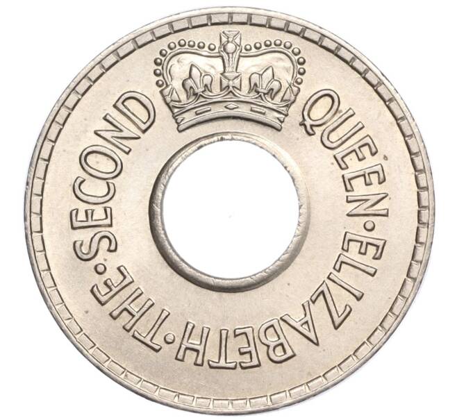 Монета 1/2 пенни 1954 года Фиджи (Артикул K27-85371)