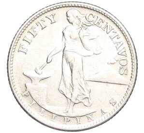 50 сентаво 1944 года Филиппины (администрация США) — Фото №1