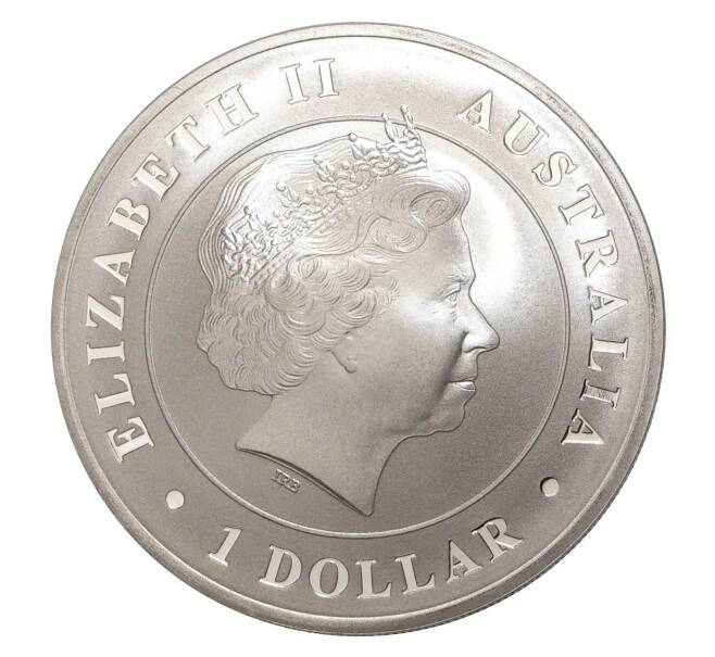 Монета 1 доллар 2014 года Австралия — Гребнистый крокодил (Артикул M2-6167)