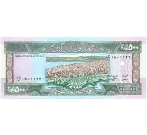 500 ливров 1988 года Ливан