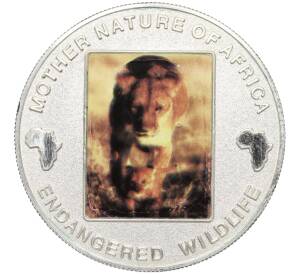 10 квач 2004 года Малави «Вымирающие виды — Лев»