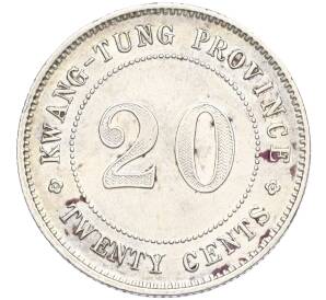 20 центов 1920 года Китай — провинция Кванг-Тунг — Фото №1