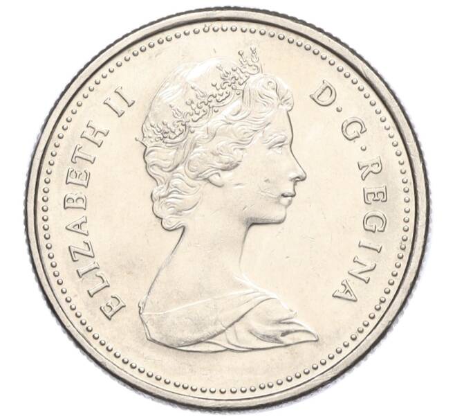 Монета 25 центов 1982 года Канада (Артикул T11-04773)