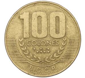 100 колонов 1999 года Коста-Рика