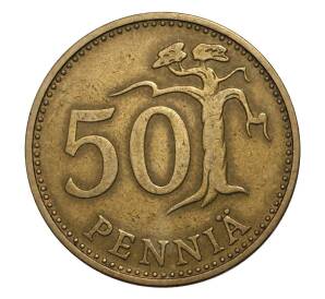 50 пенни 1964 года Финляндия — Фото №2