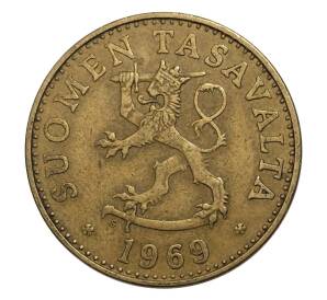 50 пенни 1969 года Финляндия — Фото №1