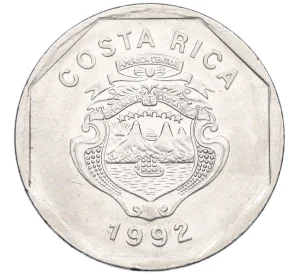 10 колонов 1992 года Коста-Рика