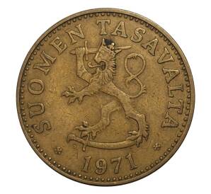 50 пенни 1971 года Финляндия — Фото №1