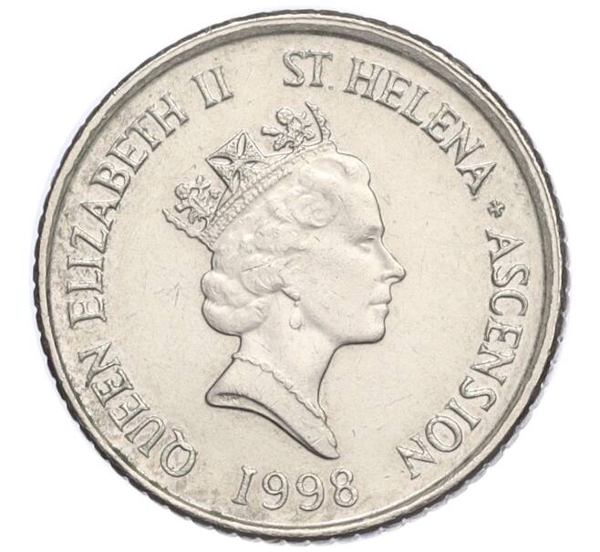 Монета 5 пенсов 1998 года Острова Святой Елены и Вознесения (Артикул T11-04869)