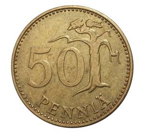 50 пенни 1976 года Финляндия — Фото №2