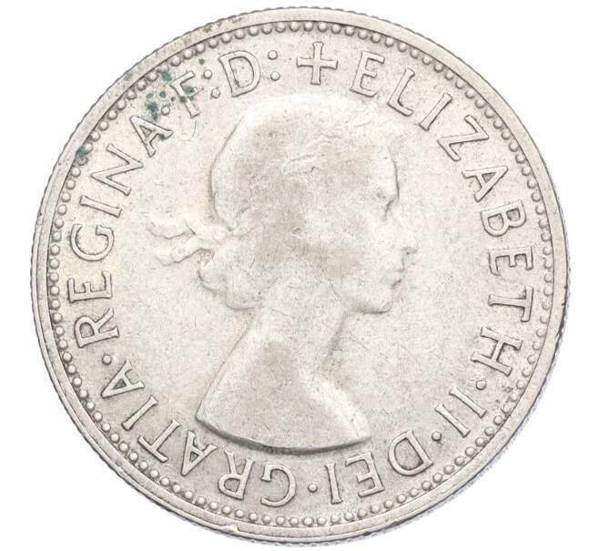 Монета 1 флорин 1954 года Австралия «Королевский визит в Австралию» (Артикул T11-04931)