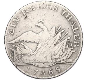 1 талер 1765 года Пруссия — Фото №1