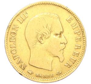 10 франков 1858 года А Франция