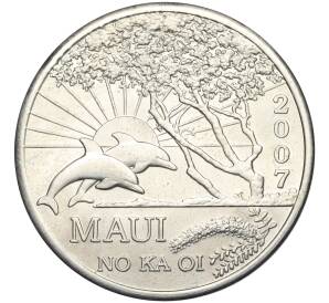 1 доллар 2007 года Мауи