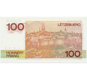 100 франков 1993 года Люксембург