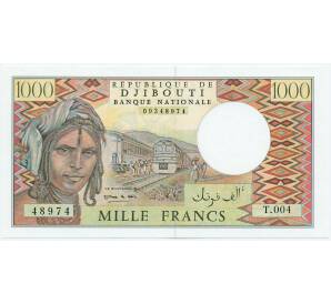 1000 франков 1991 года Джибути
