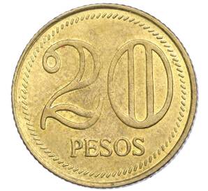 20 песо 2006 года Колумбия