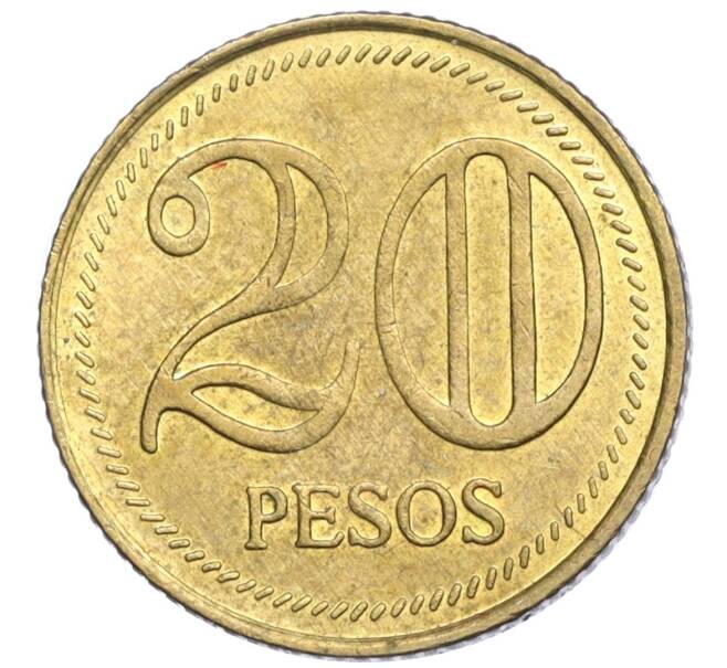 Монета 20 песо 2006 года Колумбия (Артикул T11-04934)