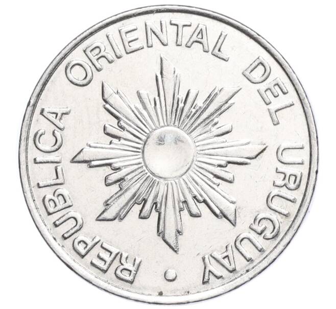 Монета 10 новых песо 1989 года Уругвай (Артикул T11-04959)
