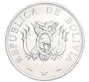50 сентаво 2001 года Боливия