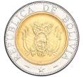 Монета 5 боливиано 2001 года Боливия (Артикул T11-04971)