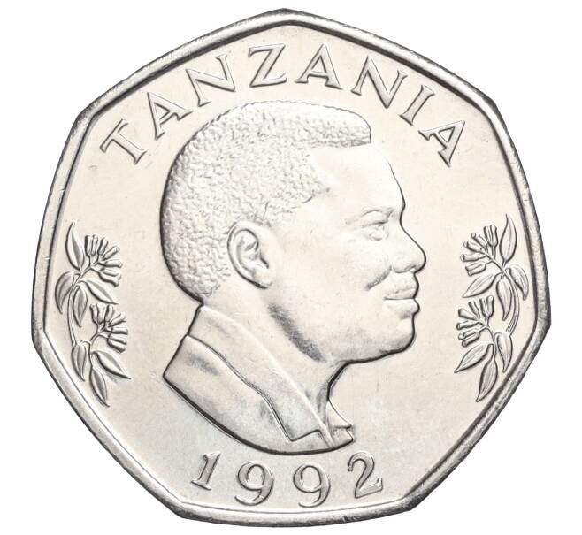 Монета 20 шиллингов 1992 года Танзания (Артикул T11-04989)