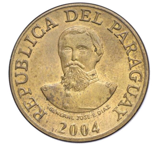 Монета 100 гуарани 2004 года Парагвай (Артикул T11-04996)