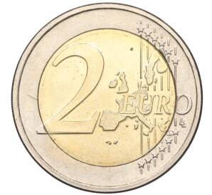 2 евро 2004 года Люксембург «Портрет и монограмма герцога Люксембурга Анри Нассау»