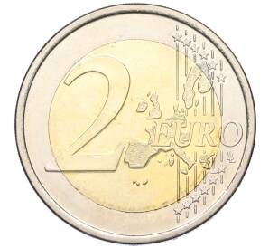 2 евро 2005 года Люксембург «50 лет правящему монарху Анри Нассау и 100 лет со дня смерти герцога Адольфа»