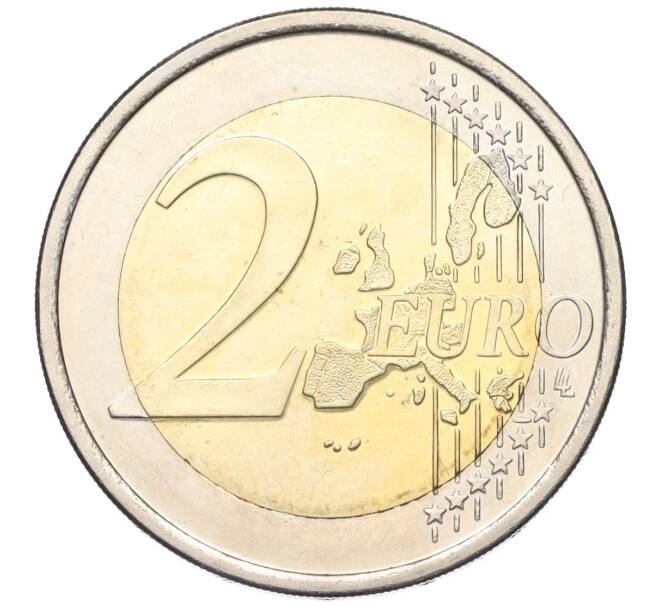 Монета 2 евро 2005 года Люксембург «50 лет правящему монарху Анри Нассау и 100 лет со дня смерти герцога Адольфа» (Артикул T11-05086)