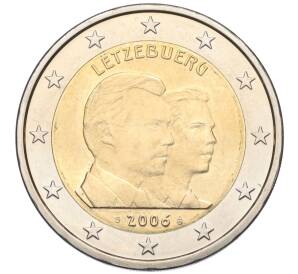 2 евро 2006 года Люксембург «25 лет принцу Гийома»