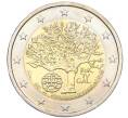 Монета 2 евро 2007 года Португалия «Председательство Португалии в Евросоюзе» (Артикул T11-05092)