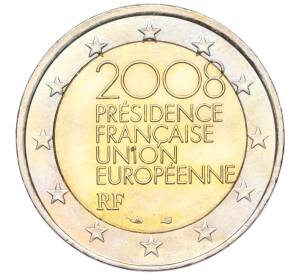 2 евро 2008 года Франция «Председательство Франции в Европейском Союзе во 2-ой половине 2008 года»