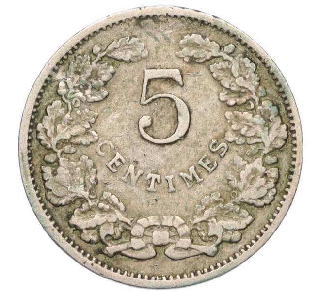 Монета 5 сантимов 1908 года Люксембург (Артикул T11-05099)