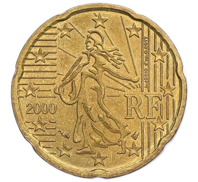 Монета 20 евроцентов 2000 года Франция (Артикул T11-05160)